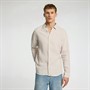 Selected Homme Mens Regkylian-Linen Classic Long Sleeve Shirt Pure Cashmere