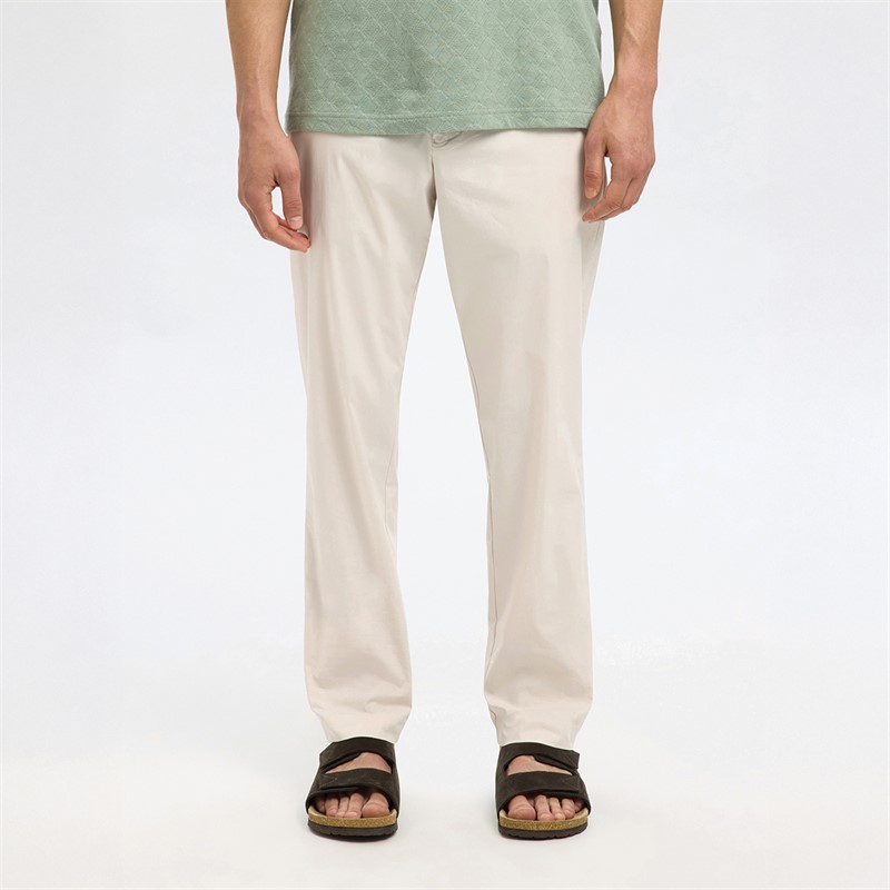 Selected Homme Mens 190 Regular Tape Leroy Flex Pants Moonstruck - Size XXL