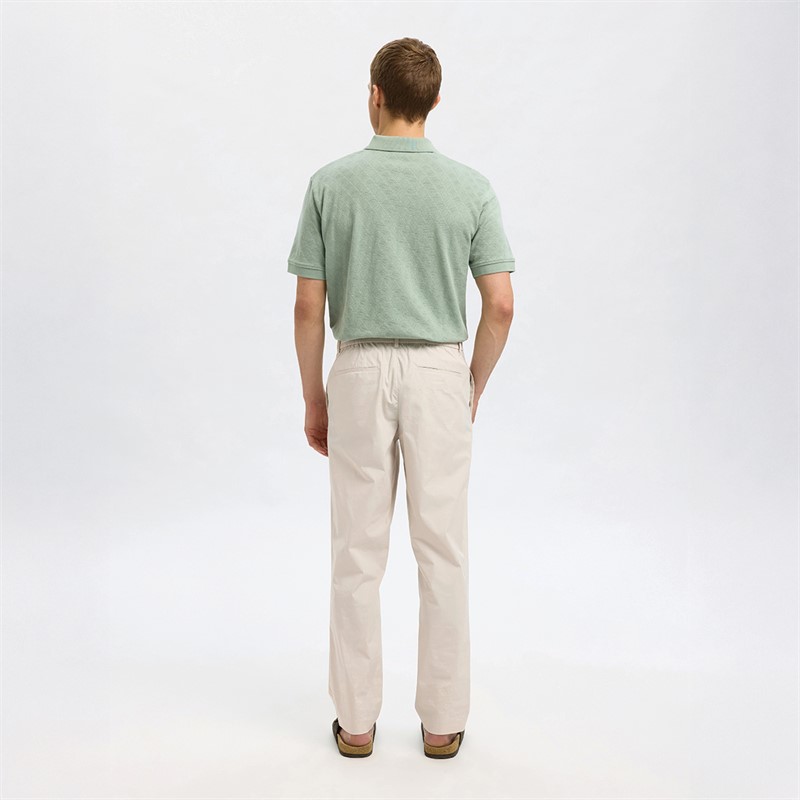 Selected Homme Mens 190 Regular Tape Leroy Flex Pants Moonstruck