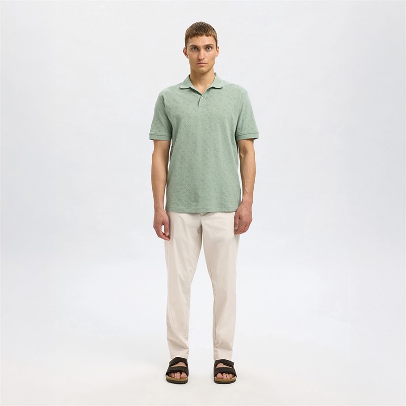 Selected Homme Mens 190 Regular Tape Leroy Flex Pants Moonstruck