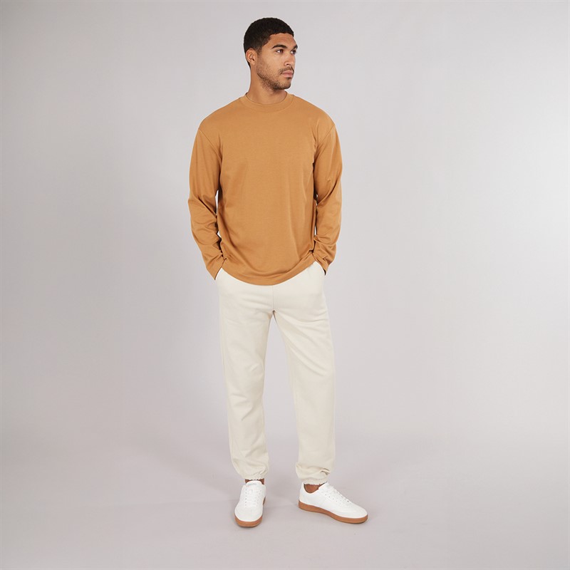 Selected Homme Mens Regluke Sweat Pants Oatmeal