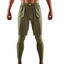 SKINS Mens Series-5 Compression Travel And Recovery Tights Khaki
