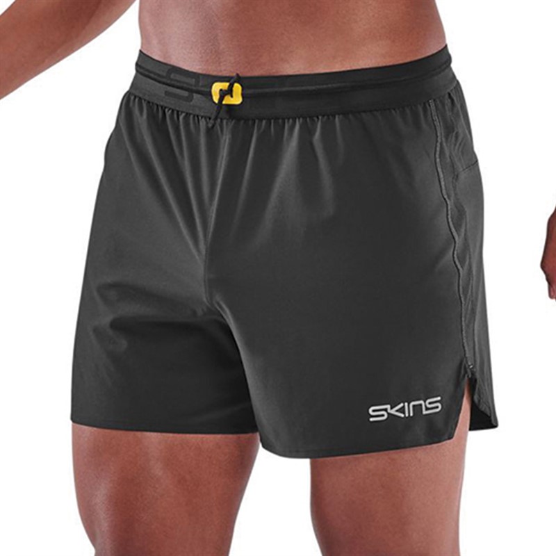 SKINS Mens Series-3 Run Shorts Black