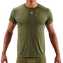 SKINS Mens Series-3 Short Sleeve Top Khaki