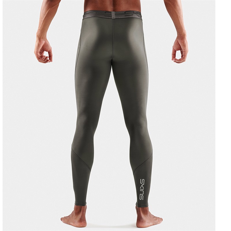 SKINS Mens Series-3 Compression Travel And Recovery Tights Charcoal