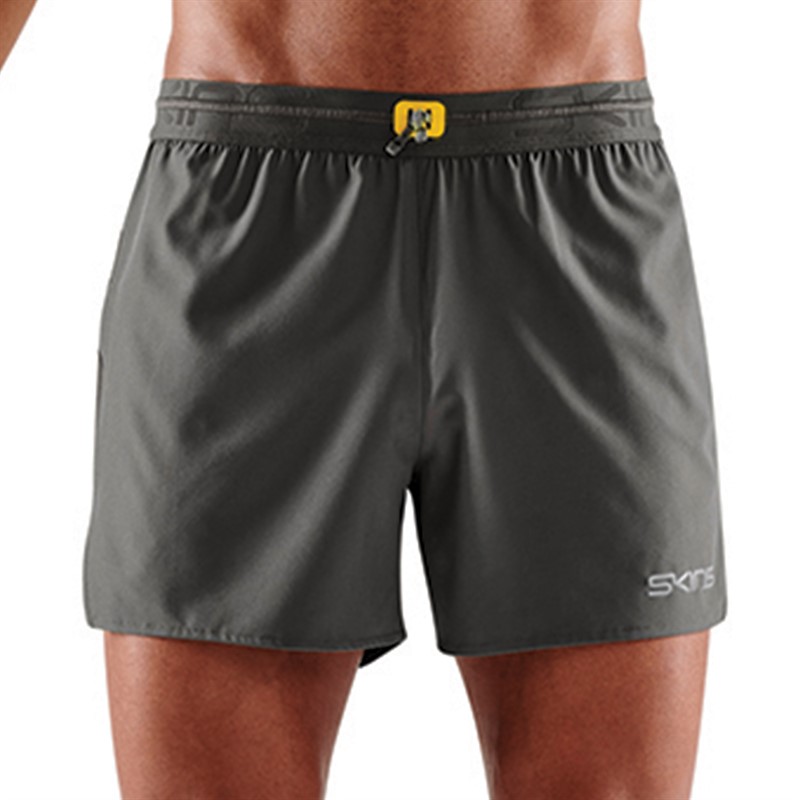 Buy Skins Mens Series 3 Run Shorts Charcoal 3619