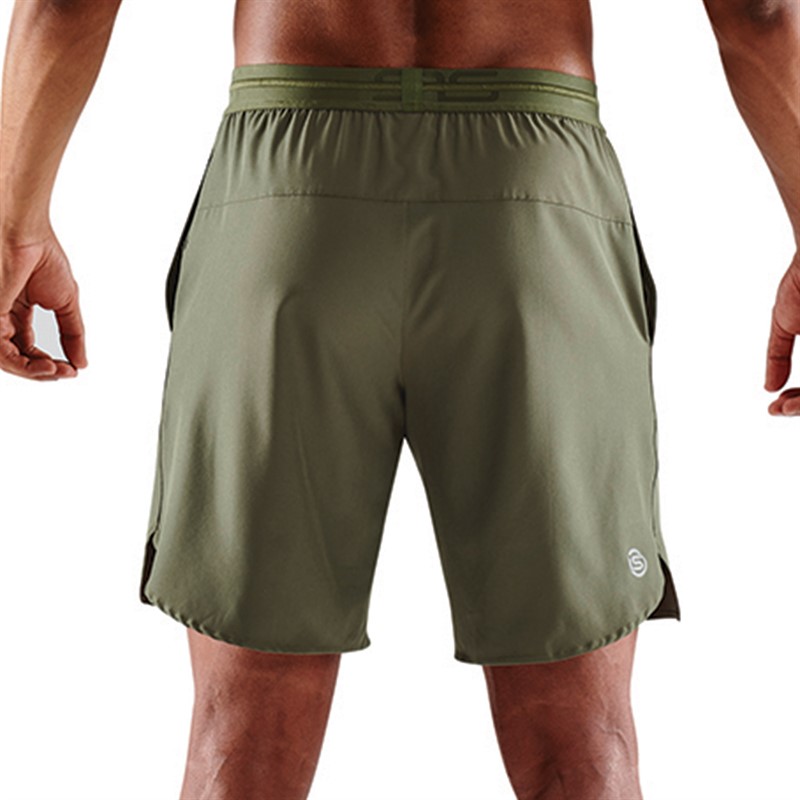 Buy SKINS Mens Series-3 X-Fit Shorts Khaki