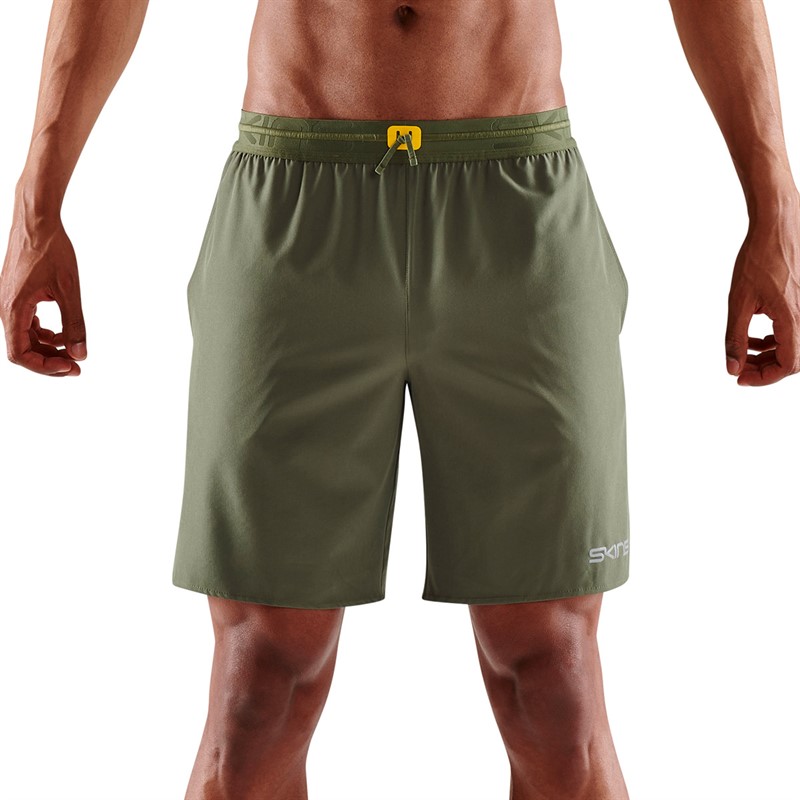 Buy SKINS Mens Series-3 X-Fit Shorts Khaki