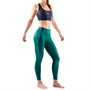 SKINS Womens Series-3 Compression Long Tights Pocket Light Teal Angle
