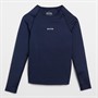 Skins Junior DNAmic Force Compression Long Sleeve Top Navy Blue