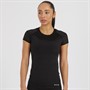 Skins Womens DNAmic Primary Short Sleeve Top Black