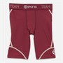 Skins Junior DNAmic Team Compression Half Tights Burgundy