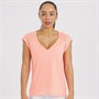 Skins Womens Odot Activewear Short Sleeve Top Coral
