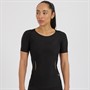 Skins Womens Ignite Short Sleeve Top Black