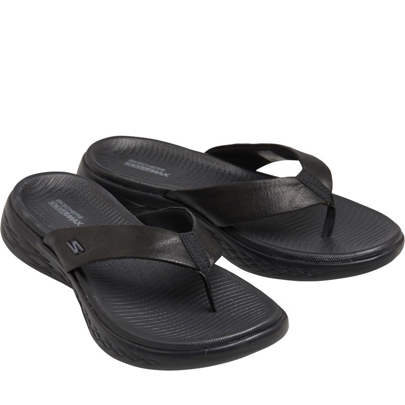 Skechers on the go women's best sale flip flops