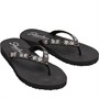 SKECHERS Womens Meditation Daisy Delight YOGA FOAM® Flip Flops Black