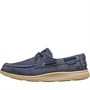 SKECHERS Chaussures Bateau Status 2.0 Lorano Homme Bleu Marine