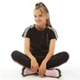 SKECHERS Junior Pia Jersey T-Shirt Black
