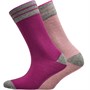 SKECHERS Kleinkind Socken Altrosa