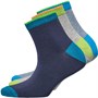 SKECHERS Junior Quarter Socks Three Pack Blue Depths