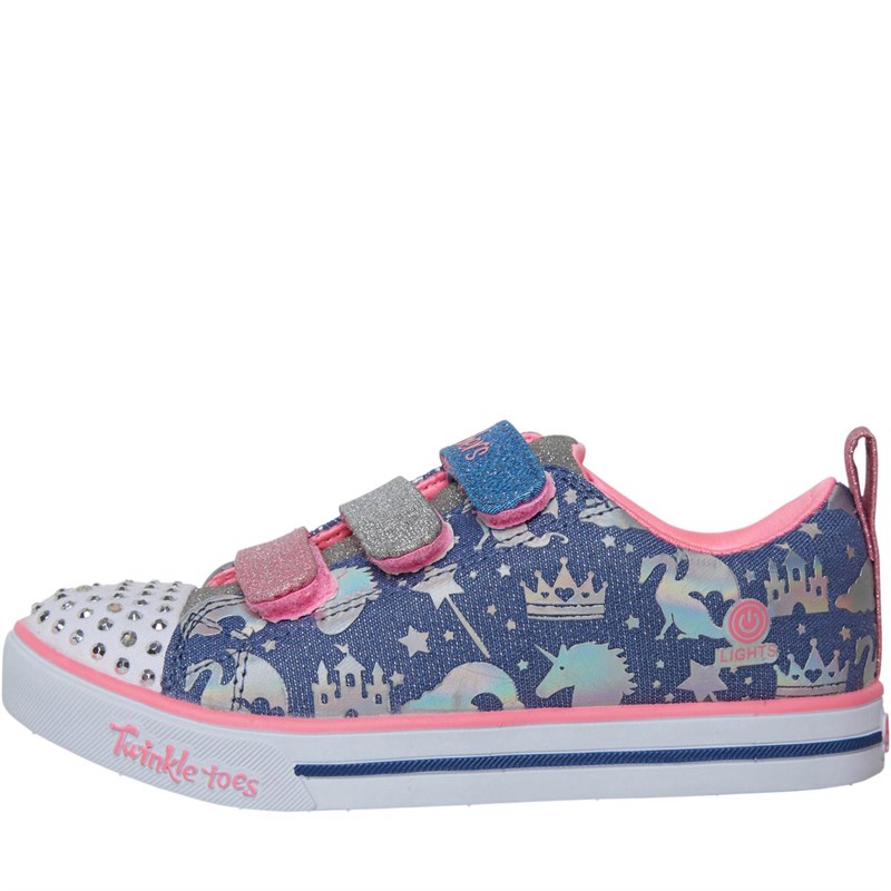 skechers glitter trainers