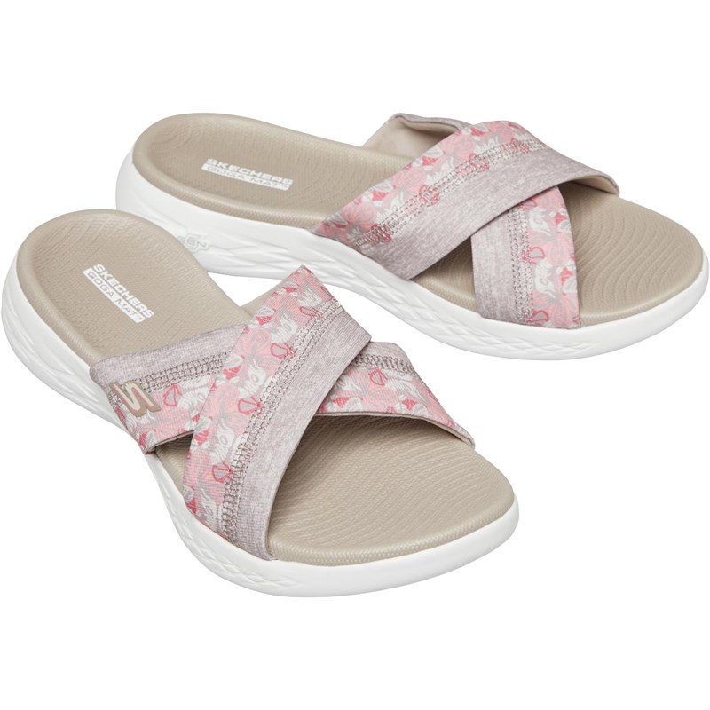 Skechers slip on sale on sandals