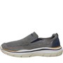 SKECHERS Mens Expected 2.0 Brako Shoes Blue Canvas