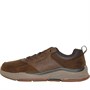 SKECHERS Heren Benago Treno Sneakers Bruin