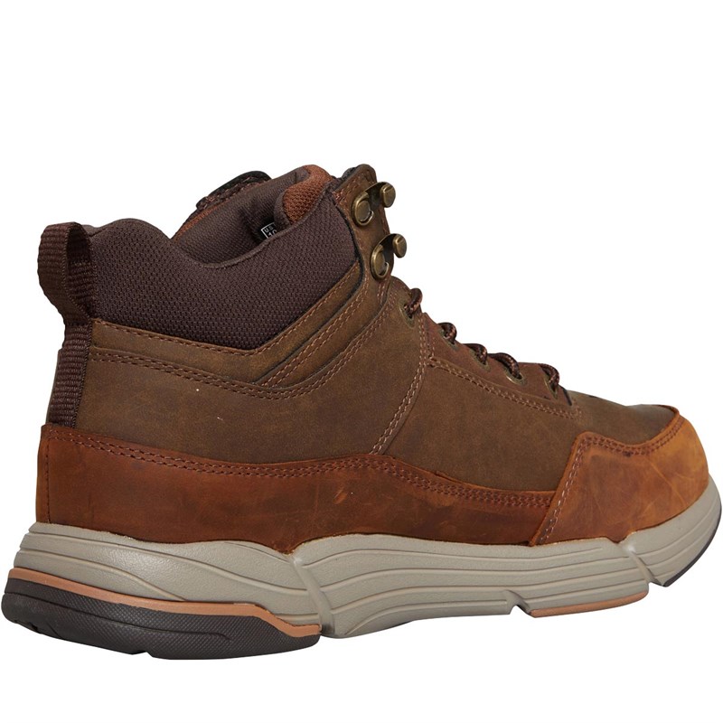 Buy SKECHERS Mens Metco Boles Chukka Boots Dark Brown