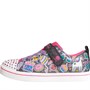 SKECHERS Baskets Sparkle Rayz Unicorn Party Strap Fille Multicolore
