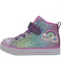 SKECHERS Baskets Montantes Infant Twinkle Sparks Magic Tastic Strap Hi Fille Multicolore