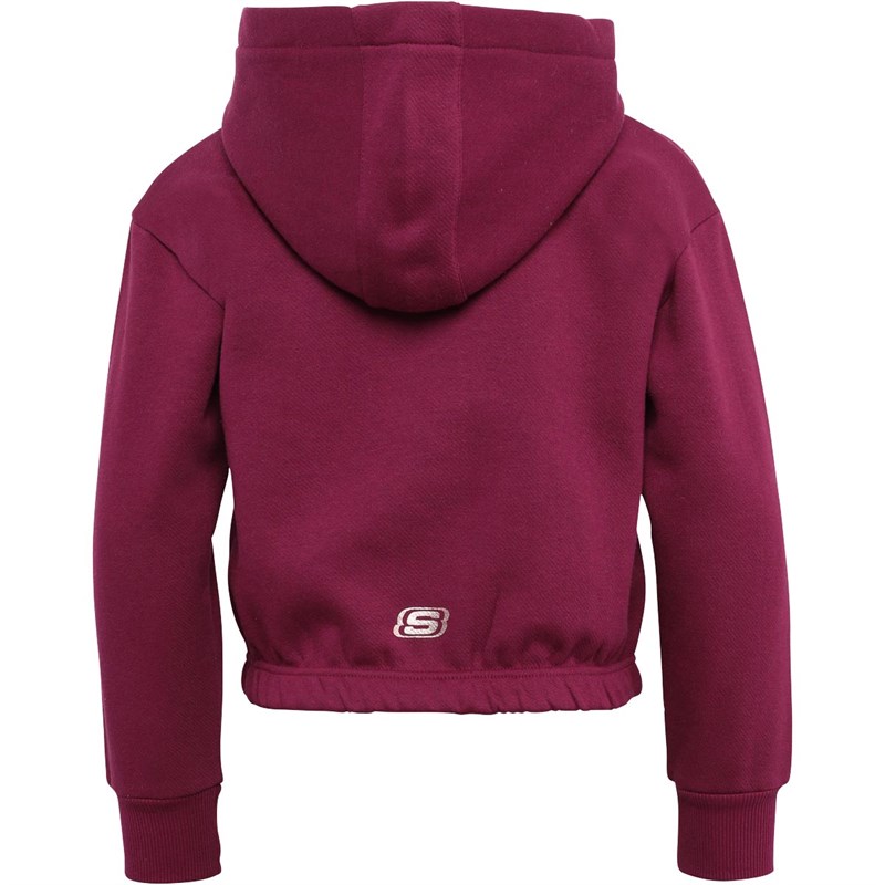 SKECHERS Sweat à Capuche Bexley Junior Bordeaux