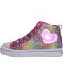 SKECHERS Baskets Montantes Twi-Lites 2.0 Heart Gem Multicolore