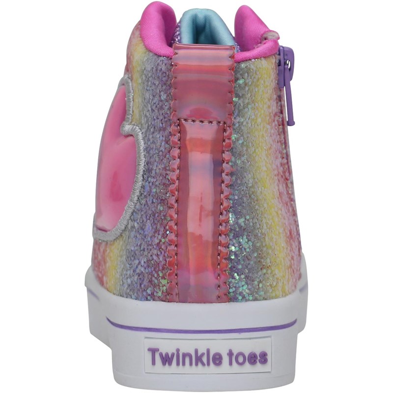 SKECHERS Baskets Montantes Twi-Lites 2.0 Heart Gem Multicolore
