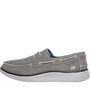 SKECHERS Heren Status 2.0 Lorano Canvas en gympen Grijs
