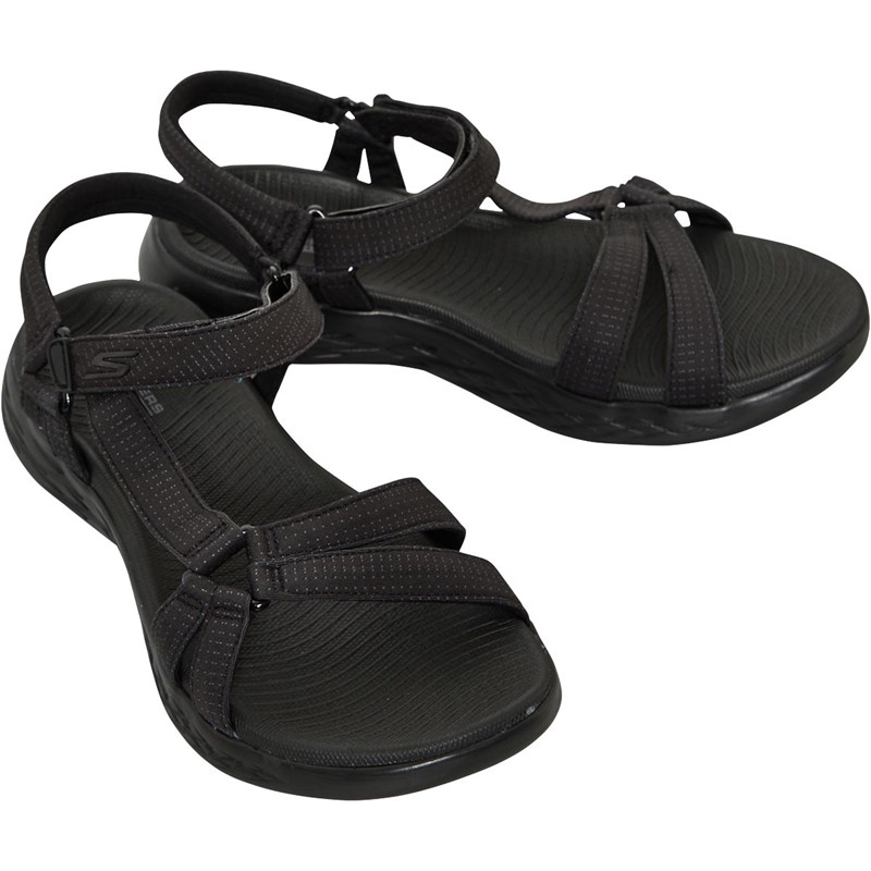 Buy SKECHERS Womens On The Go 600 Brilliancy Sandals Black