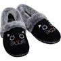 SKECHERS Pantoufles Too Cozy Meow Pajamas Femme Noir