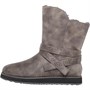 SKECHERS Bottes de Mode Night Peaks Femme Gris