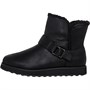 SKECHERS Damen Cabin Feels Modische Stiefel Schwarz