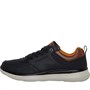SKECHERS Chaussures de loisir Delson Planton Homme Noir