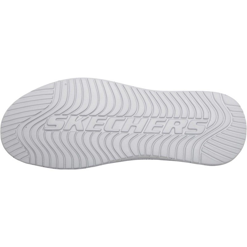 SKECHERS Mens Proven Renco Slip On Shoes Charcoal