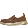 SKECHERS Mens Proven Renco Slip On Shoes Brown