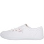 SKECHERS Womens Bobs B Cute Canvas Pumps White