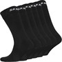 SKECHERS Mens Six Pack Dress Socks Black