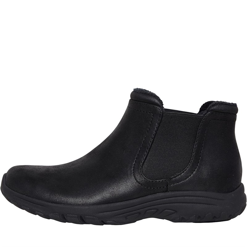 SKECHERS Womens Reggae Fest 2.0 New Yorker Chelsea Boots Black