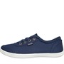 SKECHERS Womens Bobs B Cute Canvas Pumps Navy