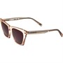 SKECHERS Girls Sunglasses Shiny Light Brown/Blue Polarized
