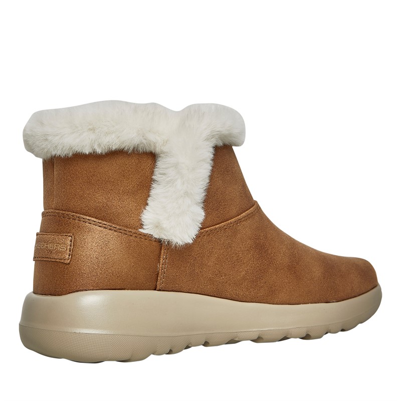 SKECHERS Womens On The Go Joy Endeavour Boots Chestnut