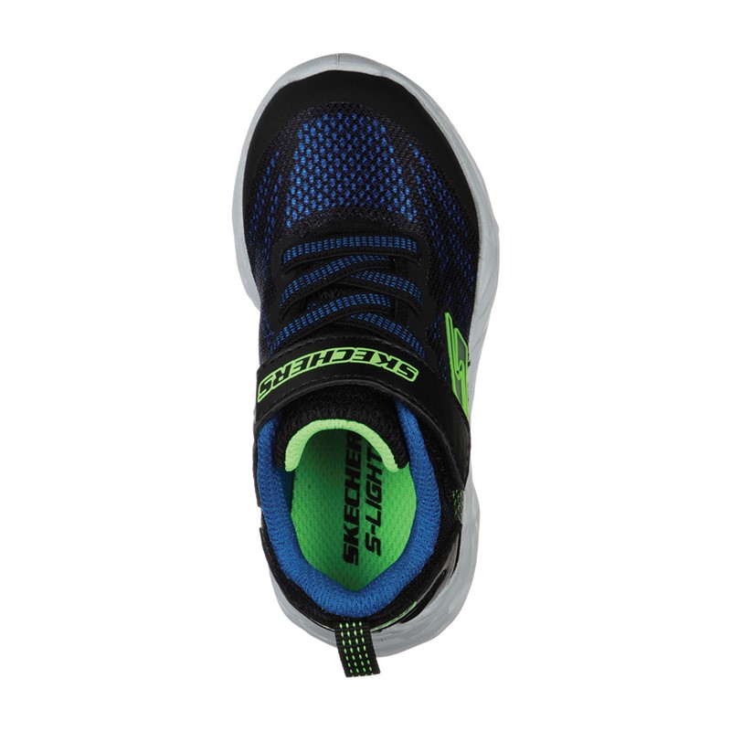 SKECHERS Junge Sneaker Vortex-Flash Schwarz/Lime