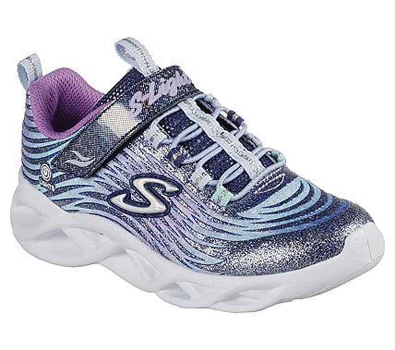 SKECHERS Sneaker Mädchen Blau